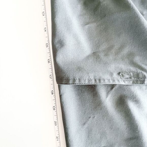 Avia Mens Cargo Pants Adventure Clothing Side Pockets Dark Green Large - Picture 12 of 14